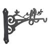 Hanging Plant Bracket Wall Hook Iron Decorative Plant Hanger with Screws for Bird Feeder Lanterns Wind Chimes Flower