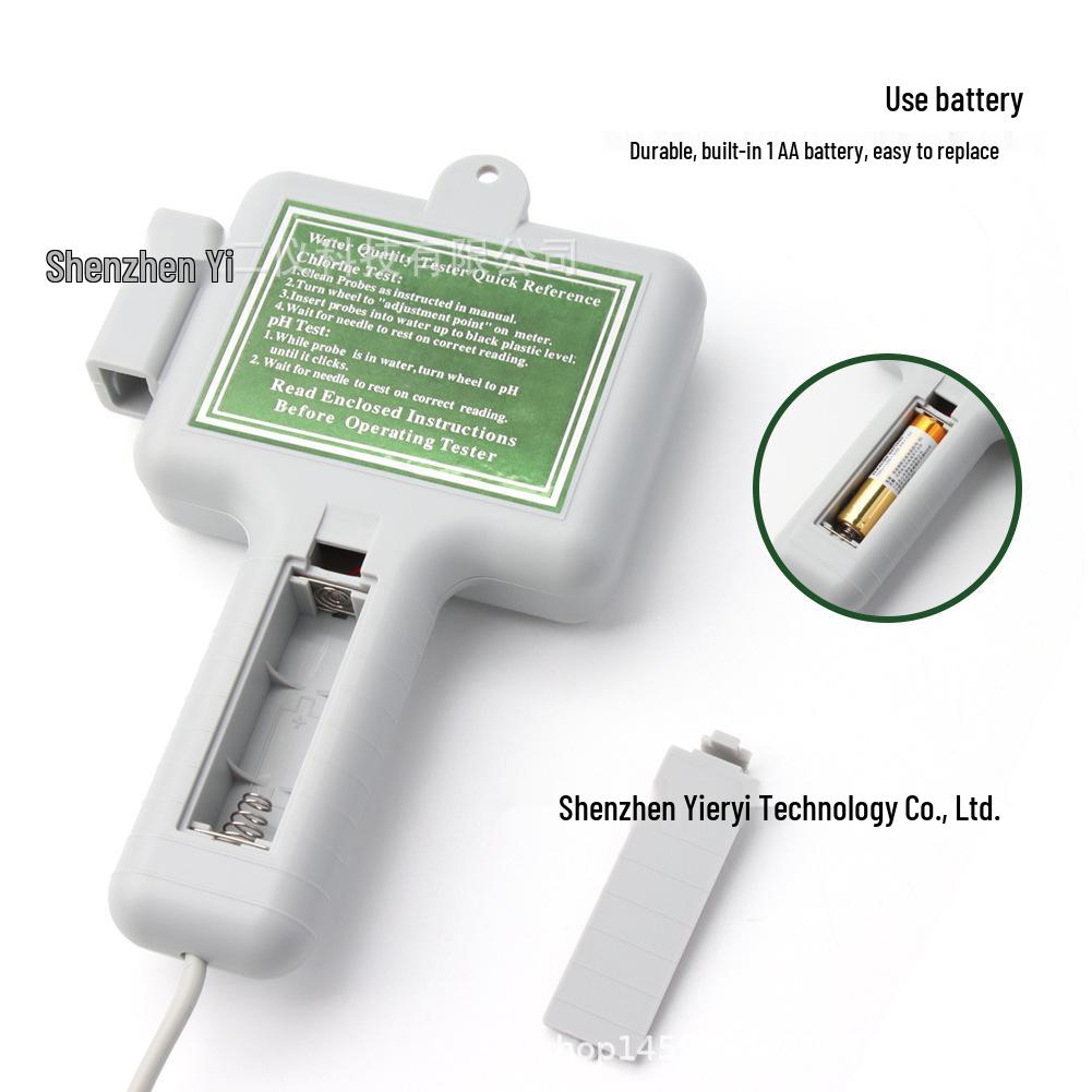 PC102 Dual Function Residual Chlorine & pH Test Pen for Swimming Pools