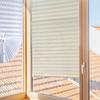1PC Self-Adhesive Blinds Simple Polyester Curtain Window Paper Blinds Leaf Pleated Curtain Non-Woven 60/90x180cm