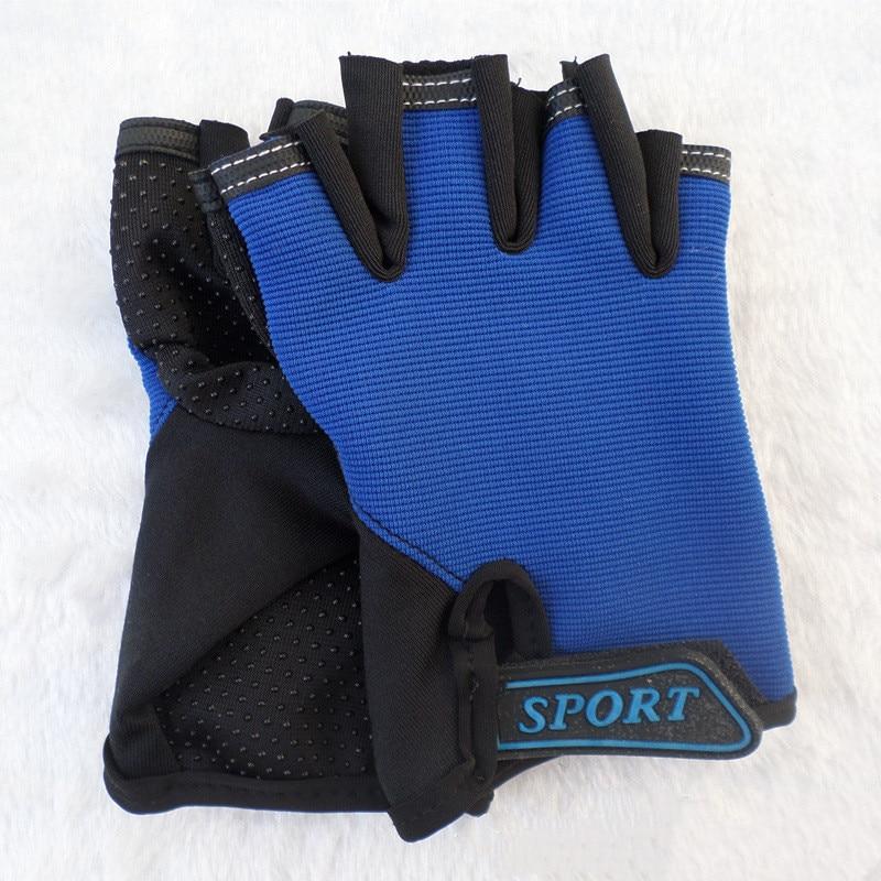 1 Pair Children Sports Gloves Half Finger Kids Riding Cycling Running Gloves Boys Girls Outdoor Sports Gloves for Christmas Gift