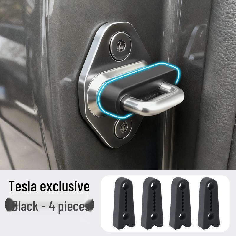 

Tesla Model 3/Y/S/X Car Door Lock Cover Silicone Buffer Pads