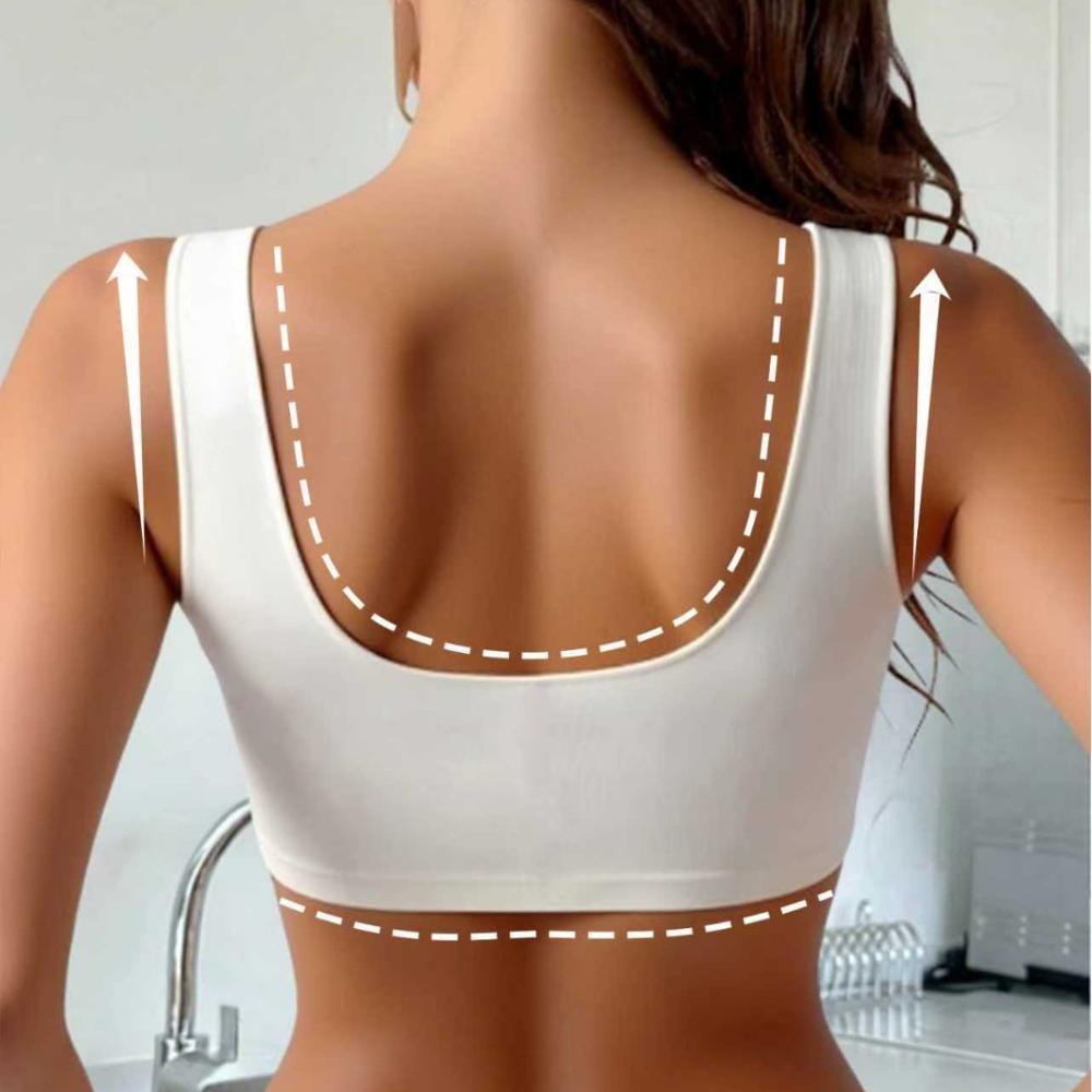 Sømløse push-up-bh-er for kvinner, brede stropper, store bryster, store undertøy, undertøy XXXL