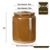 Ceramic Food Storage Jar with Lid