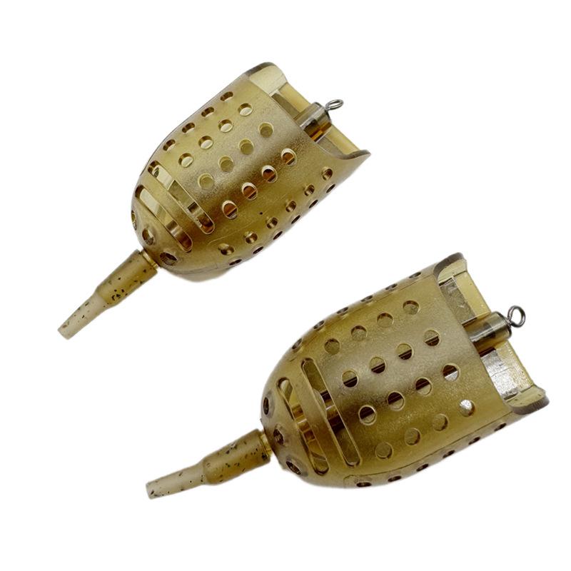 European-Style Carp Feeder Rig with Swivel Lead and Groundbait Holder
