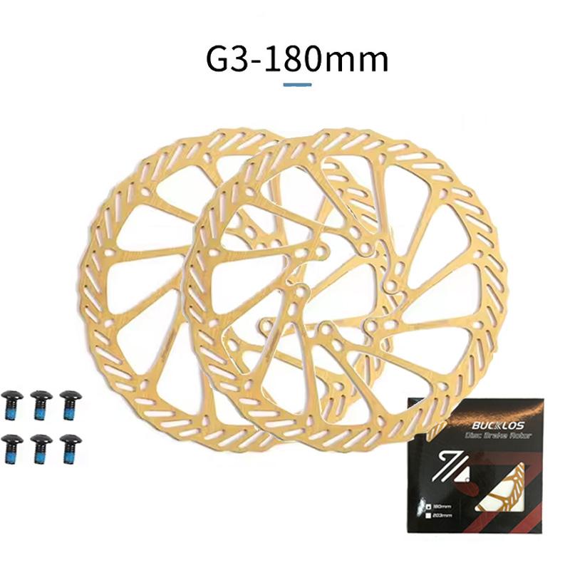 IIIPRO 140mm 160mm Bicycle Disc Brake Rotor 6 Bolts Bike Hydraulic Brake Discs High Strength Mountain Bike Rotors