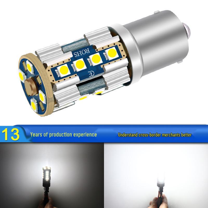 

LED1156 Универсальный автомобильный свет высокой яркости: 3030 20SMD PY21W Указатель поворота и стоп-сигнал 7443 White Light