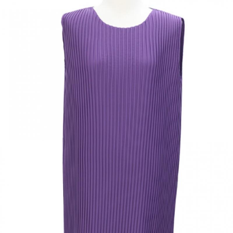 Shiz Madam Sleeveless Pleated Dress 6 Colors N2768