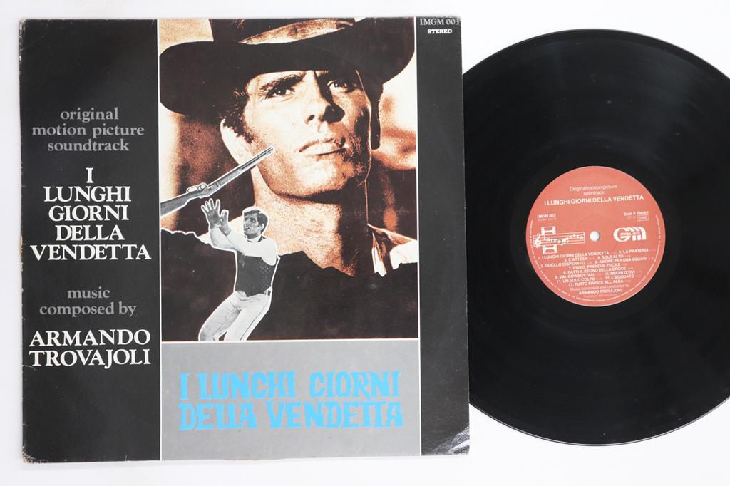 LP Record OST, ARMANDO TROVAIOLI, PIERO PICCI - I Lunghi Giorni Della Vendetta / Se IMGM003 INTERMEZZO 1985 Italy Soundtracks & Musicals Used