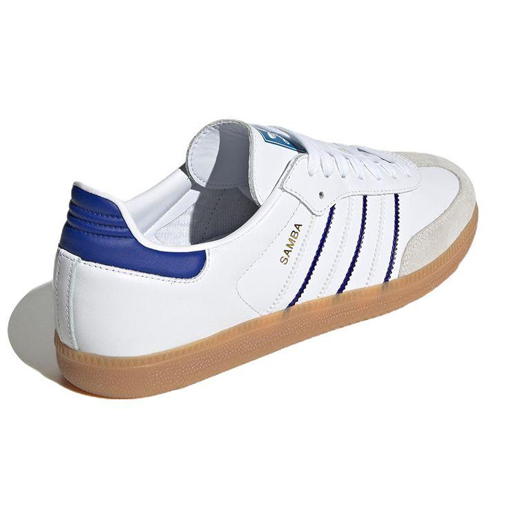 Adidas Samba White Lucid Blue Unisex Sneakers Cloud-White Gum IG2339