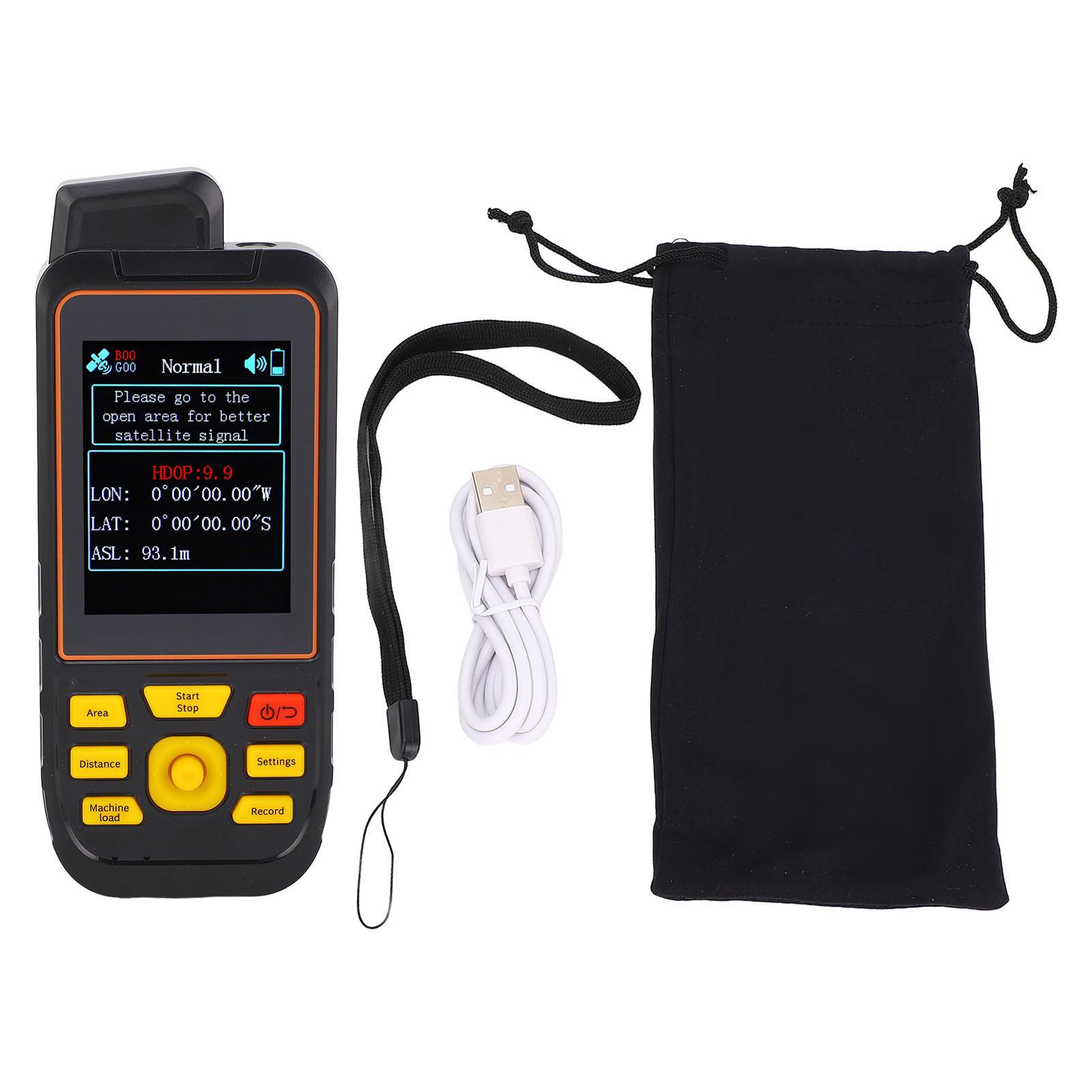 GPS Land Survey Equipment 2.8 Inch Screen GNSS Receiver Chip Handheld Land Area Meter for Farmland Mountain Land Area Meter