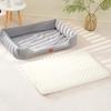Four Seasons Universal Dog Bed: Soft Fabric Sleep Mat with Removable Egg Crate Foam