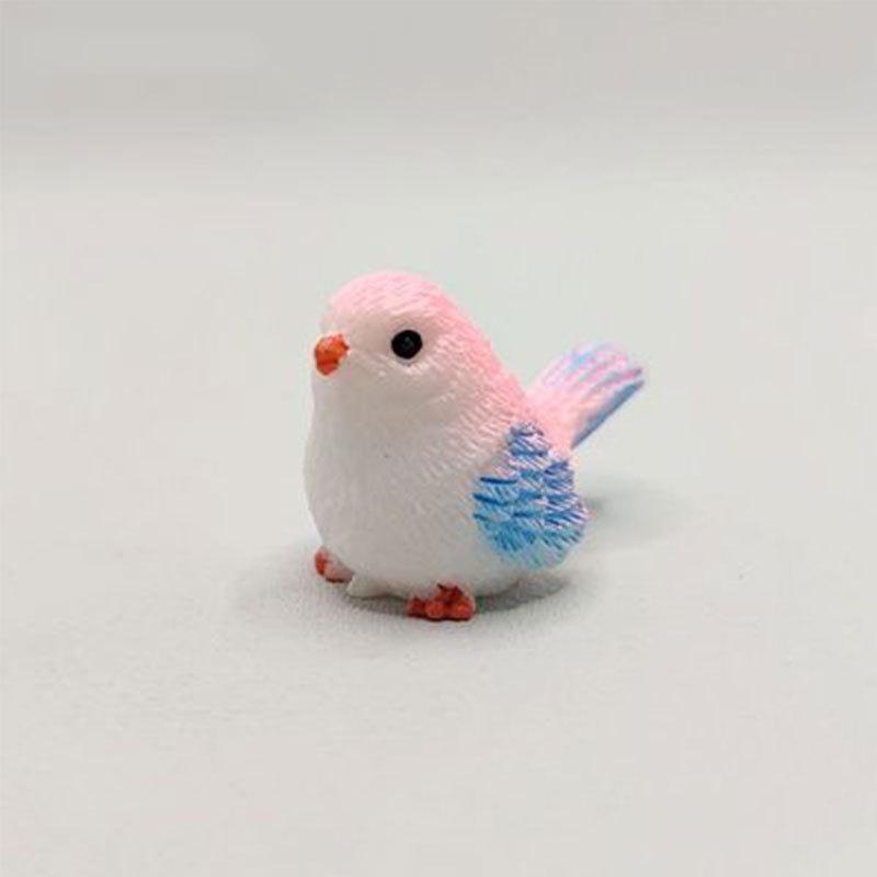 Мультяшные Животные Птицы Смоляные Аксессуары для Украшений DIY Аксессуары One Size розовый