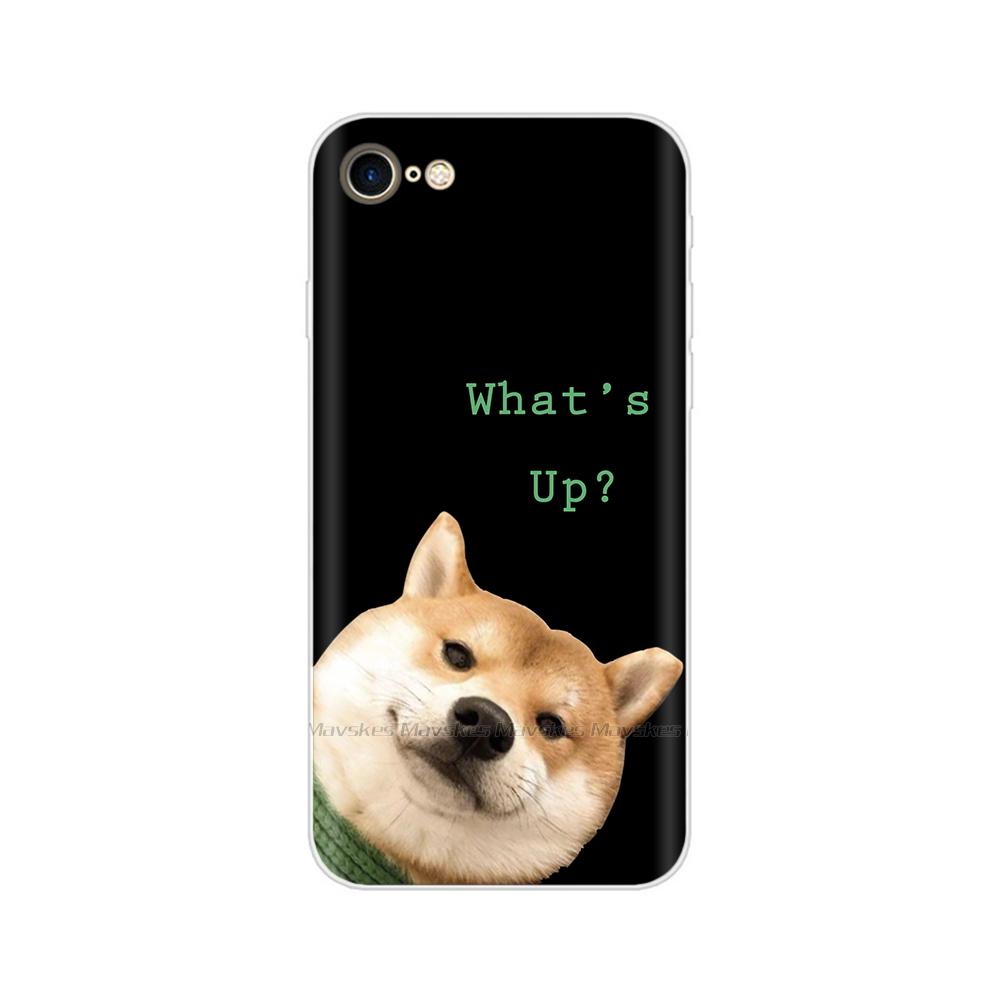 For iPhone SE 2020 Case Fashion Cartoon Soft TPU Back Cover For iPhone SE Clear Silicone Casing Protective Cases For iPhoneSE