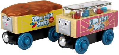 Thomas the Tank Engine Wooden Rail Series (Thomas) Candy Cars [Ages 2 and Up] [SFC Certified] GGH15