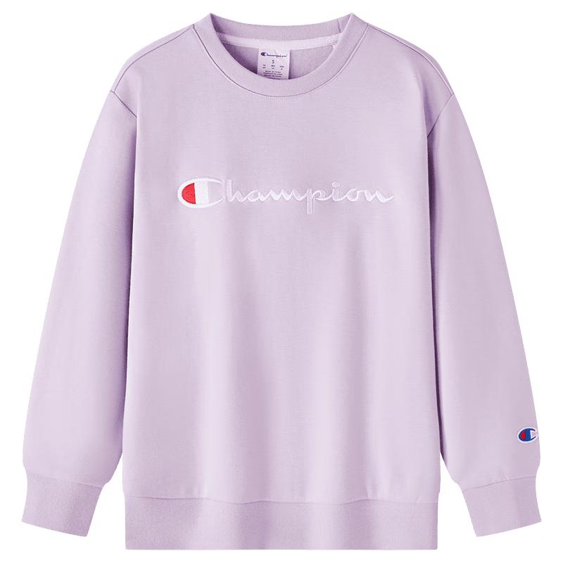Champion Kids' Classic Logo Embroidered Fleece Crewneck Sweatshirt