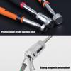 Auto Repair Tool Telescopic Magnetic Pick-Up Tools With LED Flashlight Portable Pocket Clip Magnetic Retrieval Pen Picker