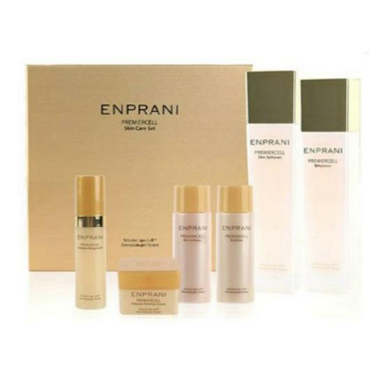 Enprani Premiercell Skincare Set Anti-Aging Firming Toner Emulsion Serum Cream Kit