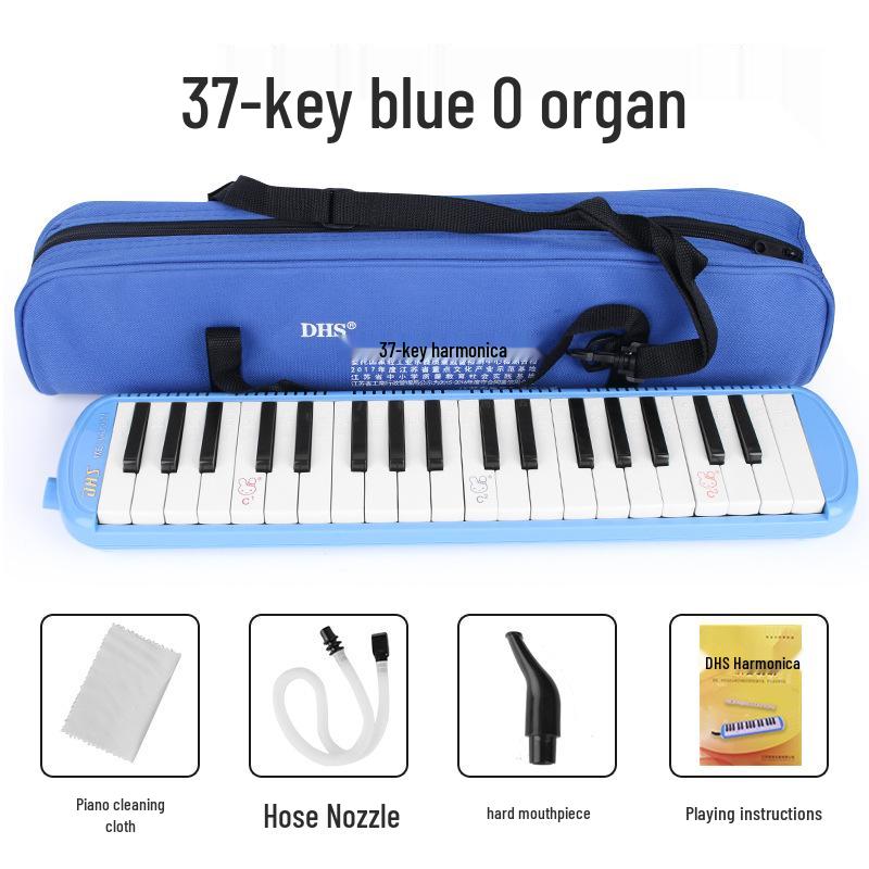 Qimei 37-Key Harmonica for Students, Teacher-Recommended 32-Key Harmonica for Children