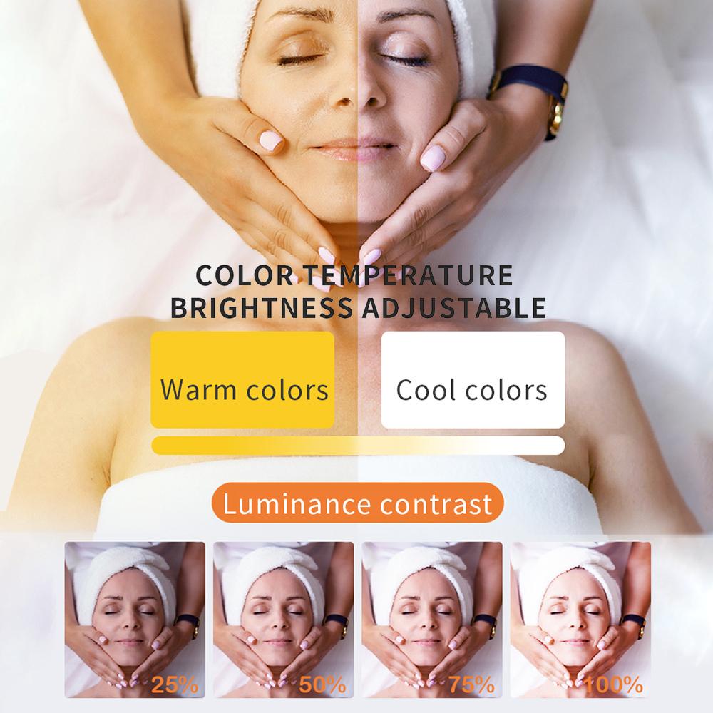 Andoer HD-M30X 36W Desktop LED Video Light Half-moon Shaped Fill Light Bi-color Light 3200K-5600K