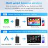 2 IN 1 Wireless CarPlay Adapter Bluetooth 5.0 Smart Mini Box Wireless Connection Dongle  Car