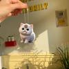 Acrylic Bright Car Hanging Decoration Perfect Vehicle Accessory And Christmas Tree Decor