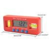 10cm Multifunction Magnetic Digital Level Meter Accurate Measurement Woodworking Tool Inclinometer Balancer Angles Ruler