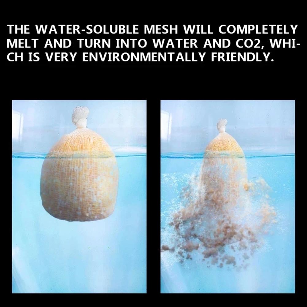 PVA Carp Fishing Mesh Water Soluble 18/25/44mmx5M Fishing Bait Bag Fishing Feeder Universal Fishing Nest Fishing Tackle Accessor