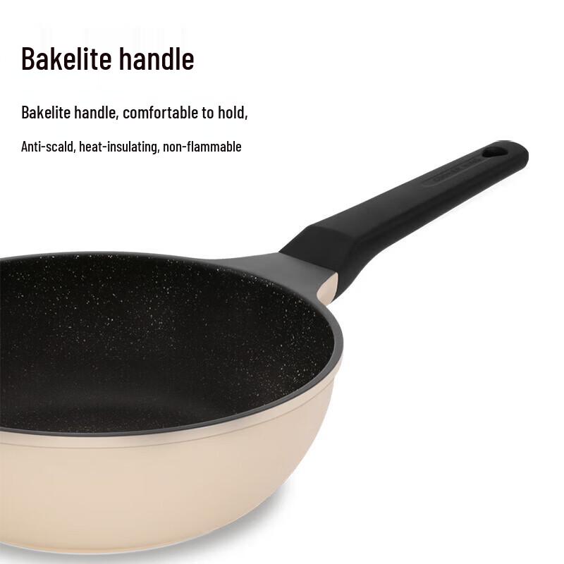 COOKER KING Non-Stick Flat-Bottom Frying Pan