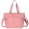 Sac fourre-tout en nylon grande capacité pour femme Sac à bandoulière imperméable Sac bandoulière décontracté Multi-poches Sac à main de voyage, travail, shopping