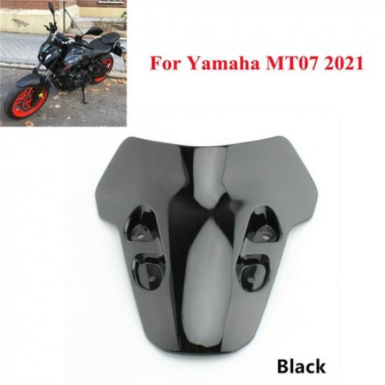 Black Motorcycles Windshield Windscreen For Yamaha MT-07 MT07 MT 07 mt07