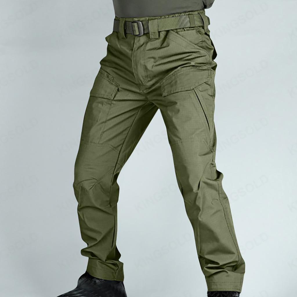 Mens Pants Cargo Utility With Pockets, Lightweight Casual Outdoor Water-Resistant Work-Wear, , Operations Uniform Pant
