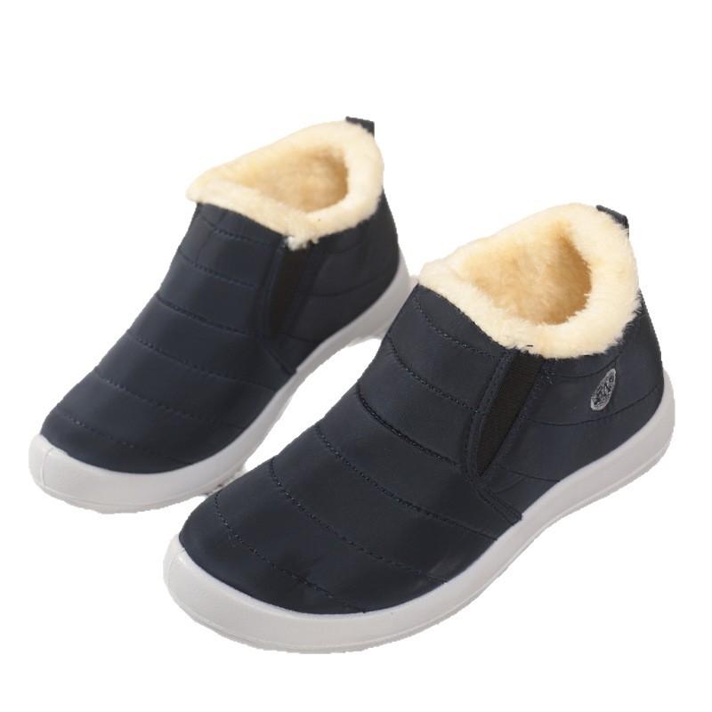 Men Boots Keep Warm Winter Shoes Men Ankle Boots Fur Shoes Botas Couple Snow Boots Winter Casual Shoes Booties Men