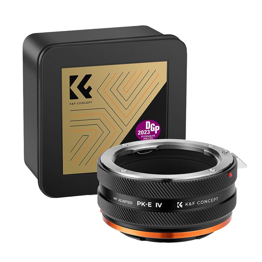 K&F Concept Lens Mount Adapter KF-PKE.IV (Converts Pentax K-Mount Lenses To E-Mount)