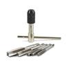 Adjustable T-shaped Tap Wrench, Hand Tap Drill Set M3-M12, Used for Manual Thread Tapping and Drilling, Tap and Drill Tool Set
