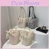 Summer Beach Tote Bag With Flower Print Water Bucket Style For Casual Daily Use