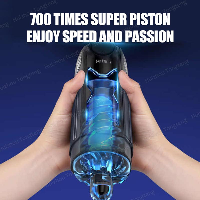Male Masturbator Sex Toys for Men Thrusting Squeezing Male Toy Penis Trainner Pocket Pussy Sleeve Stroker Adult Toy