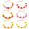 Künstliche Gänseblümchen Bohemian Stirnband Verstellbares Hanfseil Blumen Haarband Für Damen Mädchen Strand Hochzeit Party Dekorationszubehör