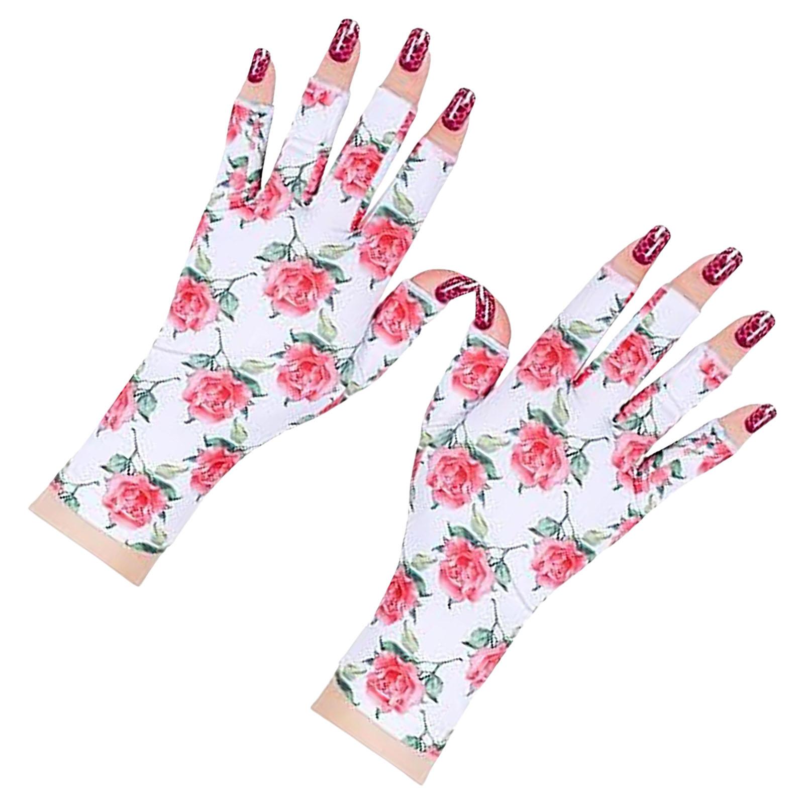 

Breathable Nylon Half Finger Gloves For Sun Protections For Office Workers Cyclists Drivers And Outdoor Enthusiasts белый
