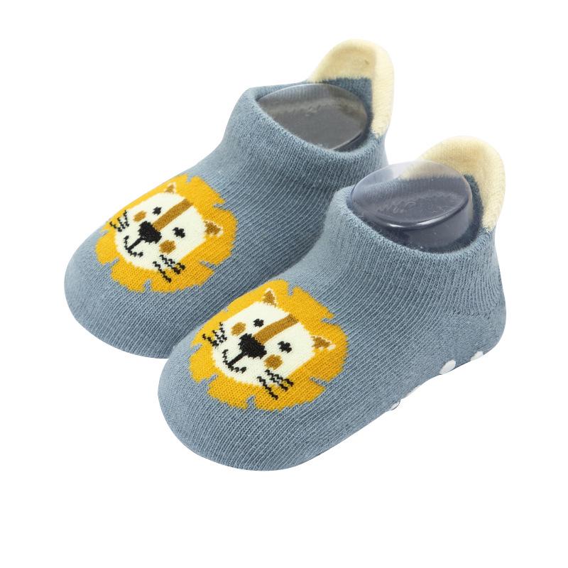 3D Cartoon Baby Trampoline Socks with Non-Slip Dots