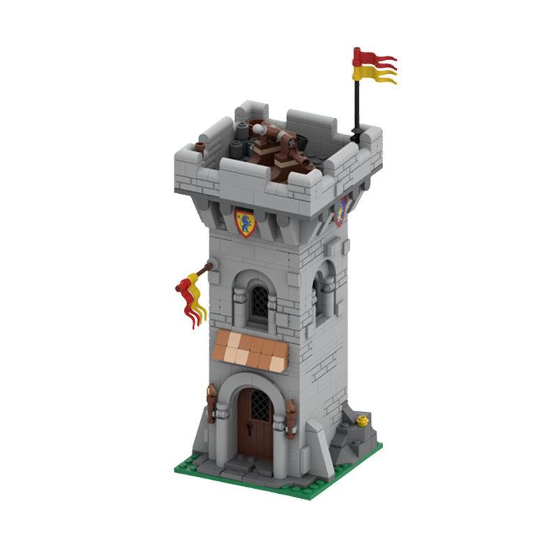 Building Blocks Lion Knight Outpost Medieval Building Blocks Toy Children's Model