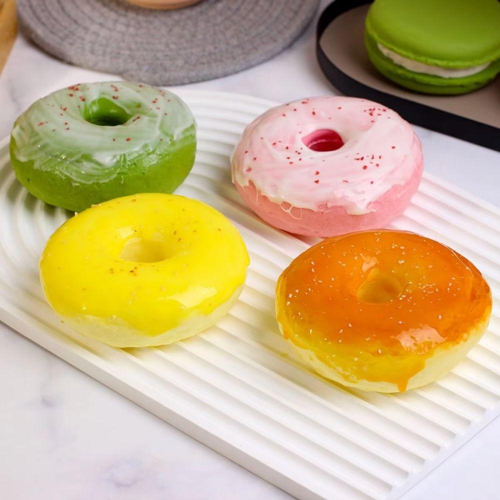 Food Shape Simulation Bread Squeeze Toy Hand Relax Sensory Fidget Toy  Kids Adults