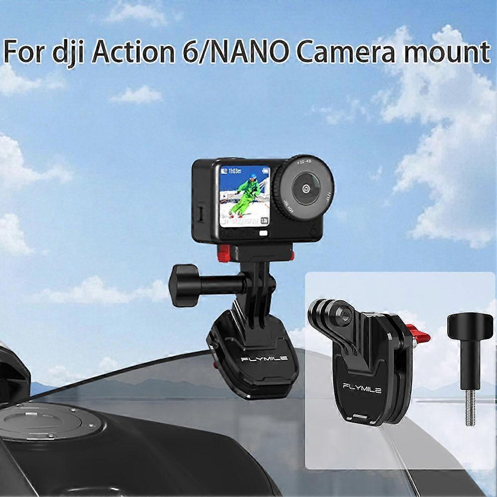 For DJI Action 6/NANO Action Camera Windshield Mounting Clip