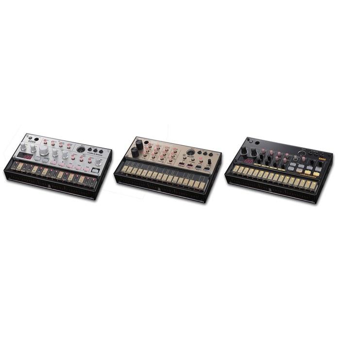 KORG volca keys Analog Synthesizer Polyphonic, 16-Step Sequencer, Battery Powered, Built-in Speaker, Silver