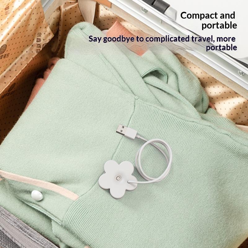 Mini Rechargeable Aromatherapy Humidifier Portable Timed Mute Mist Diffuser Cordless for Travel Outdoor Use