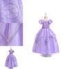 Adorabile Vestito Costumi da Principessa Sofia Per Bambine Perfetto Per Ogni Celebrazione