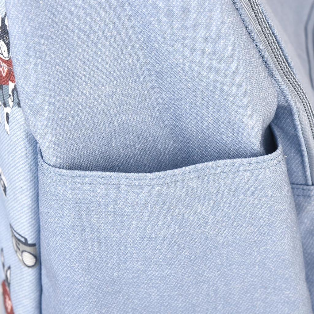 Kusguru Japan Damen Tier Mode Rucksack, 258046, Sax, Mittel