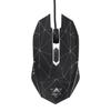 USB Mechanical Feel Keyboard And Game Mouse Set Headset Light Computer Desktop Wired Mouse Three-piece