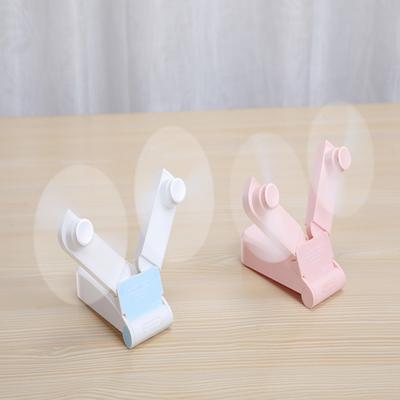 Portable Handheld USB Mini Fan V36 Double Head Folding Desktop Electric Fan