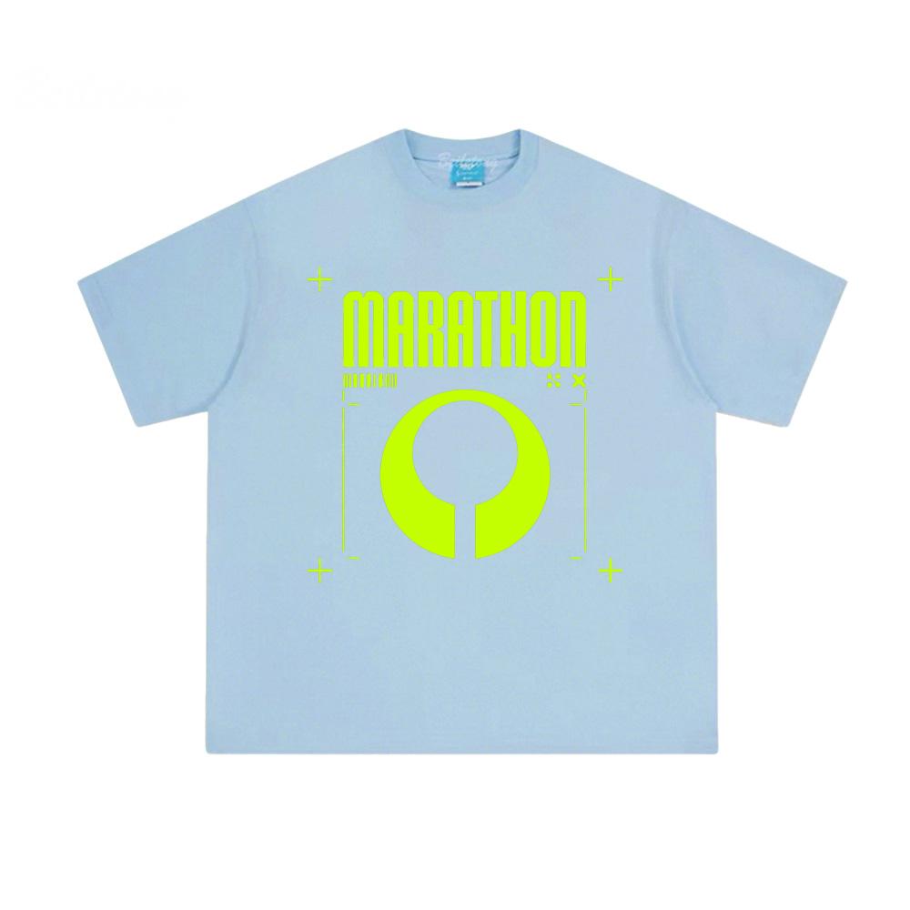 Marathon Shooting Game T-Shirt Men Women 100%Cotton 2026 Summer Game Customize Print Children Unisex Oversized Shirts