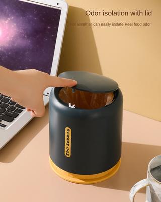 Kosz na śmieci na biurko, ładny mały stolik do herbaty, stół, blat stołu, biurko, mini mały pojemnik do przechowywania